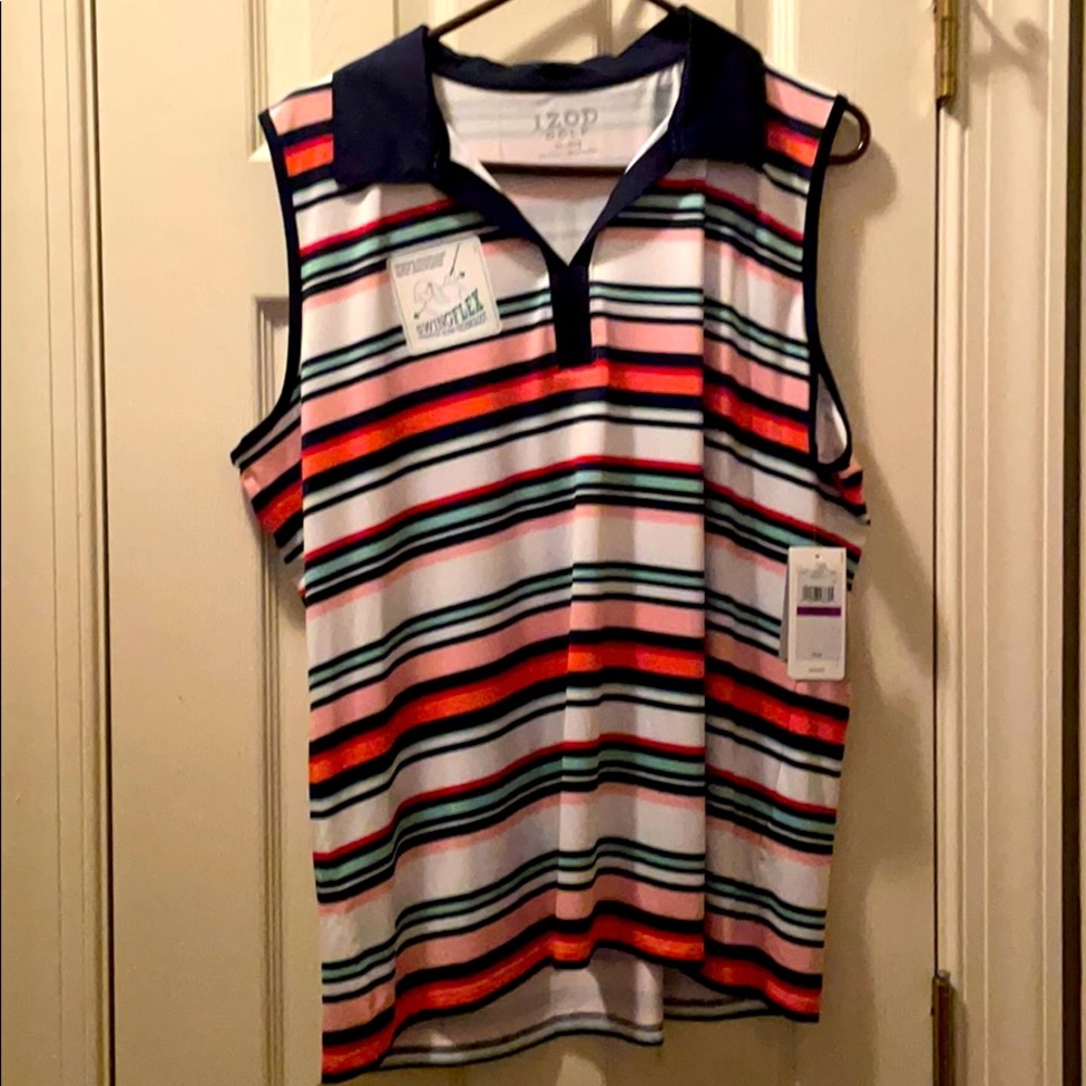 Women’s sleeveless golf top